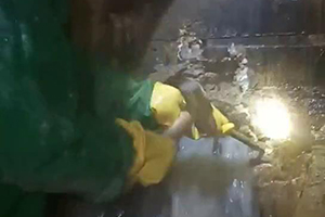 玉溪消防水池堵漏施工视频
